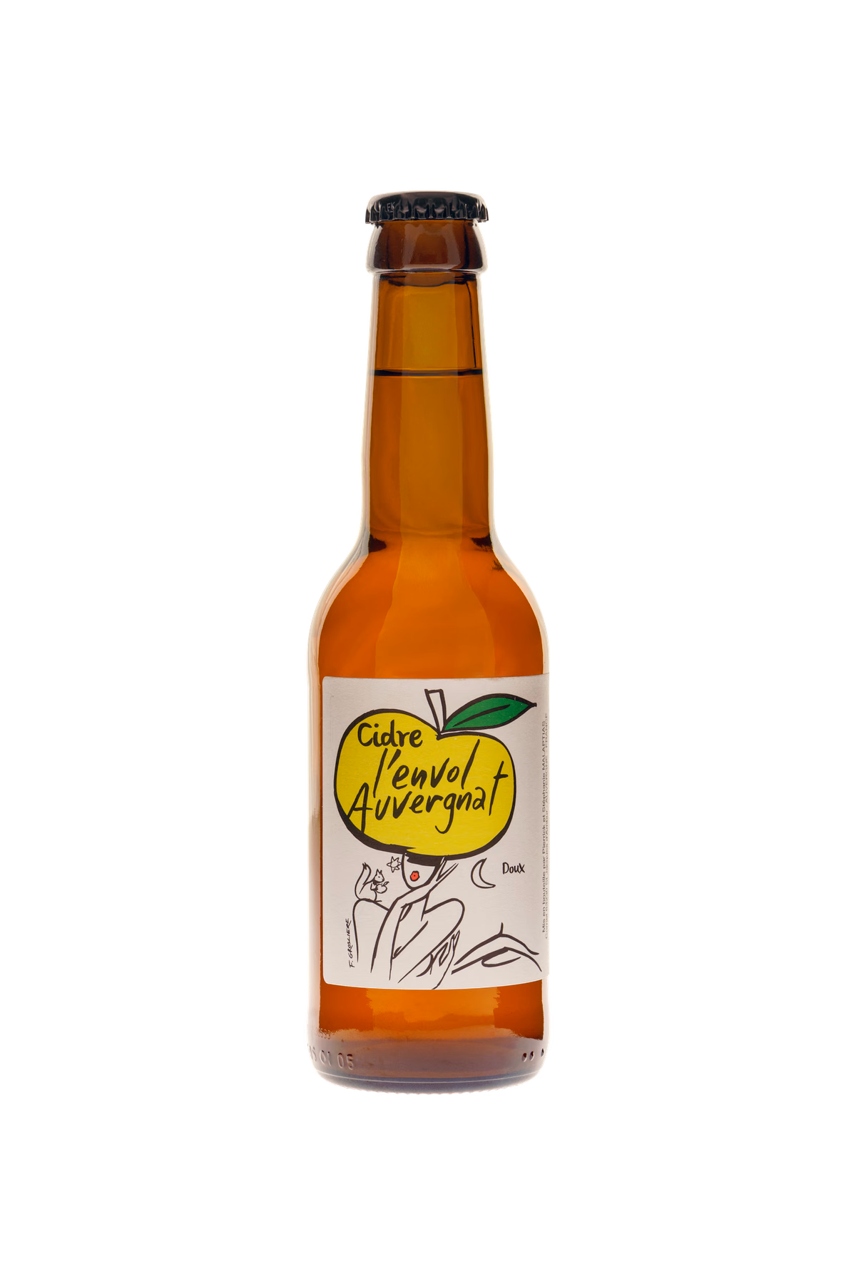 Cidre doux en bouteille de 25 cl